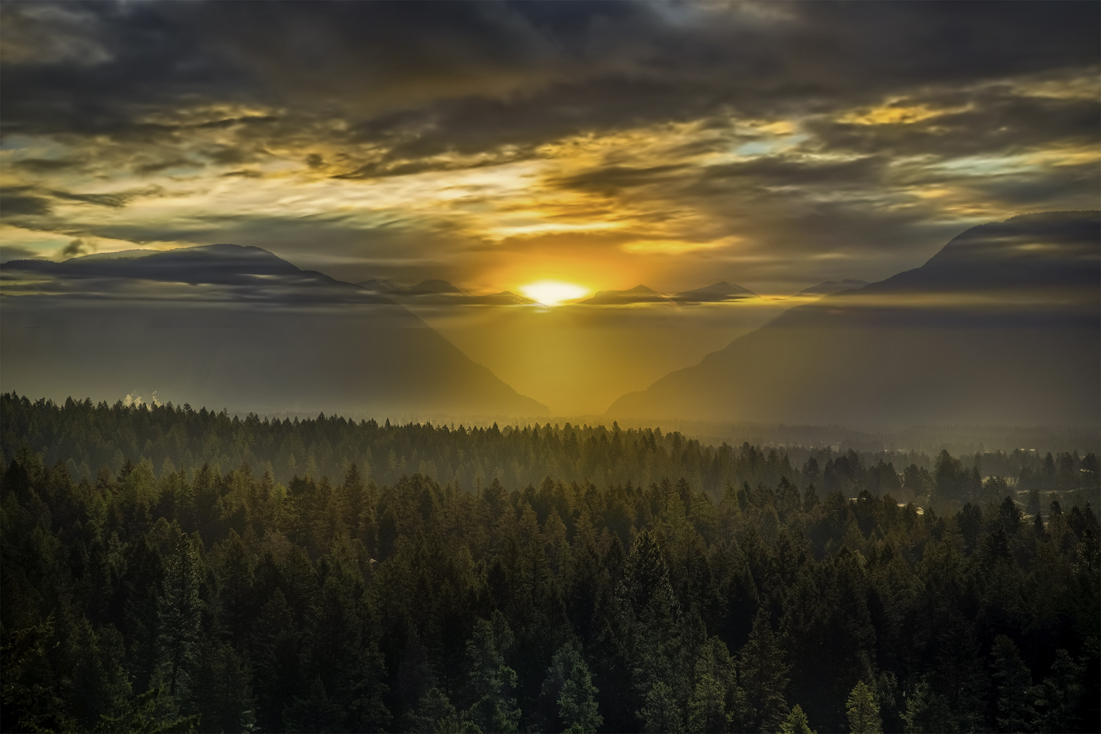 Columbia Sunrise