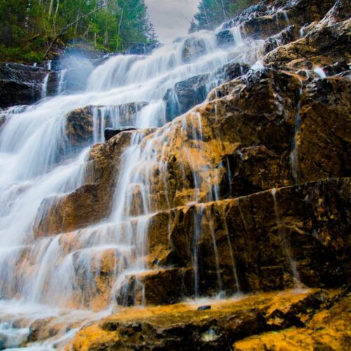 E Glacier Falls
