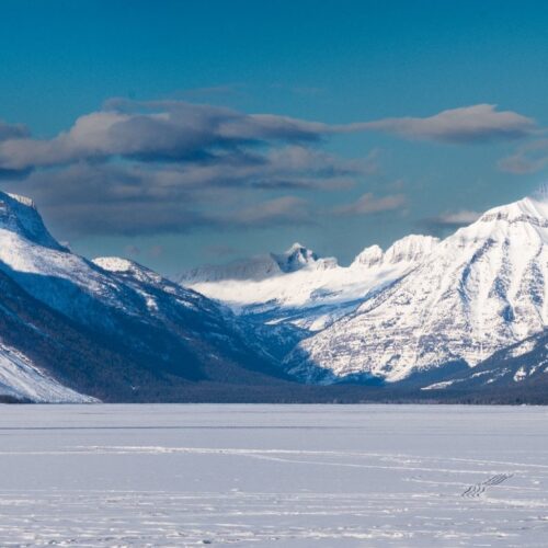 Lake Mc Donald winter 1