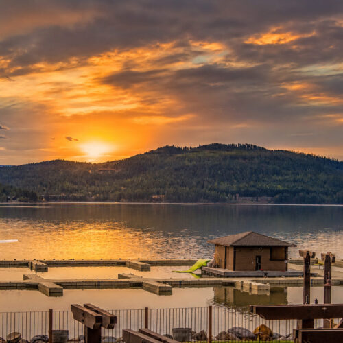 WF Lake Sunset